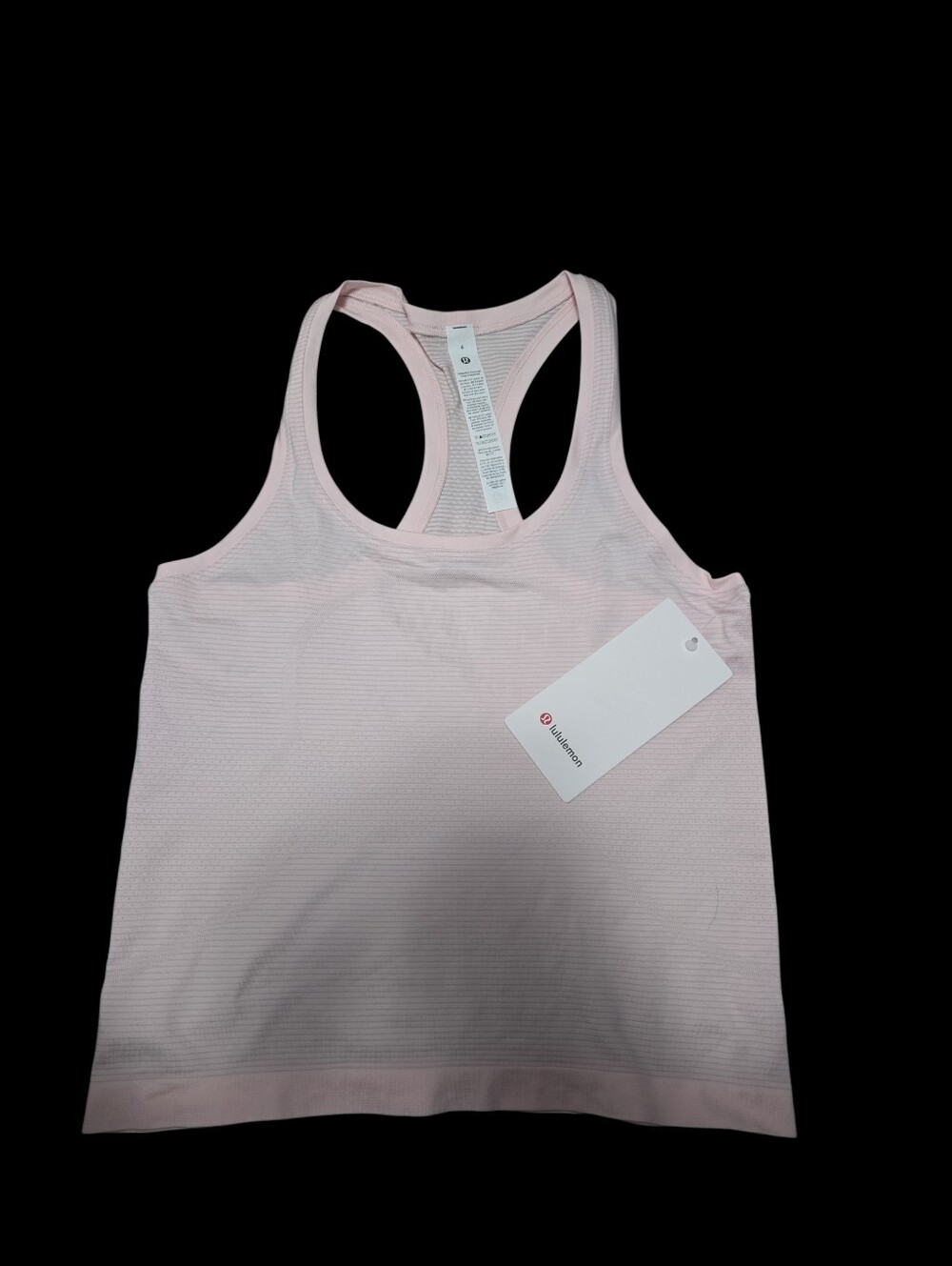 lululemon athletica Women’s Light Pink Racerback Tank